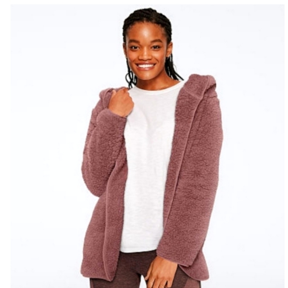 Victoria secret pink small sherpa jacket